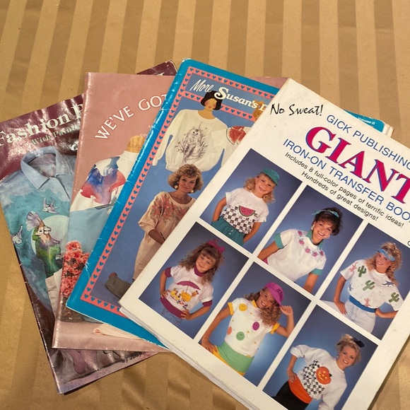 4 books of assorted transfer patterns - Picture 1 of 9